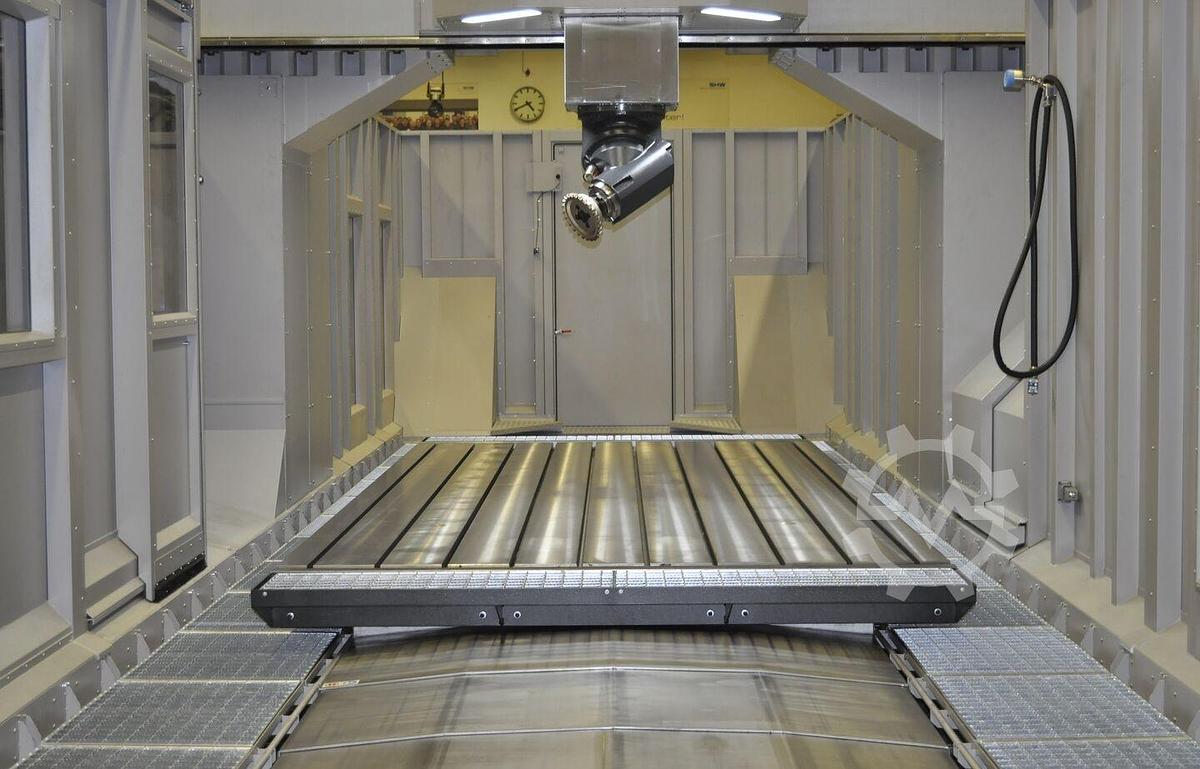 Used SHW PowerPortal 4000 CNC 5-Axis Double Column Planer Type Milling Machine