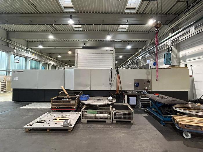 Used DMG DMC 340 U CNC Universal Machining Center with 2 Pallet System & Rotary Table Plate