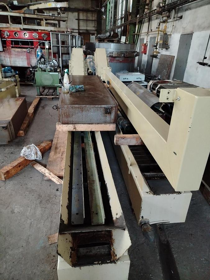 Refurbished Schiess 40 DZ CNC Double Ram Vertical Boring & Milling Machine with Live Spindle & Table C-Axis