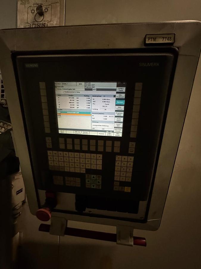 Used Pama Speedmat 3/TR16 CNC Horizontal Machining Center with Pallet & Head Changer