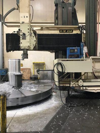 Used OM MTS 40/70 Single Column Vertical Boring & Turning Machine