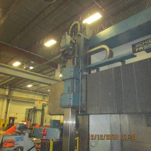 Used Schiess 40DS 350/4000 – 250/160 CNC Double Column Vertical Turning & Boring Machine with Live Spindle & C-Axis