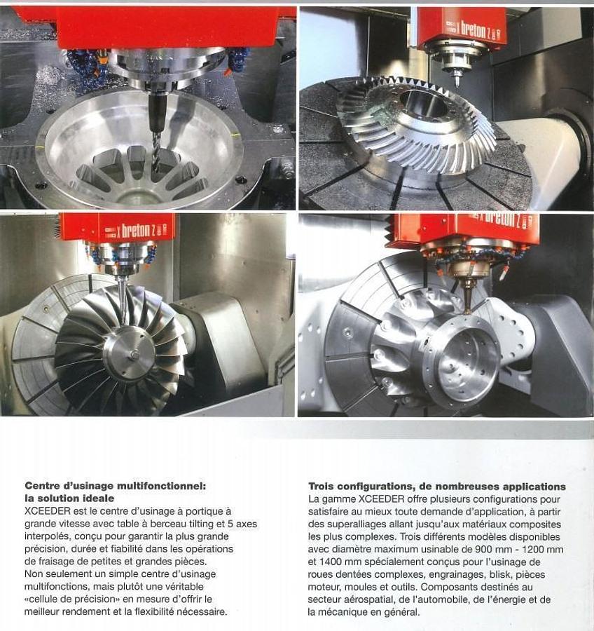 Used 3x Breten 5-Axis Machining Centers with Fanuc Robot Loader 