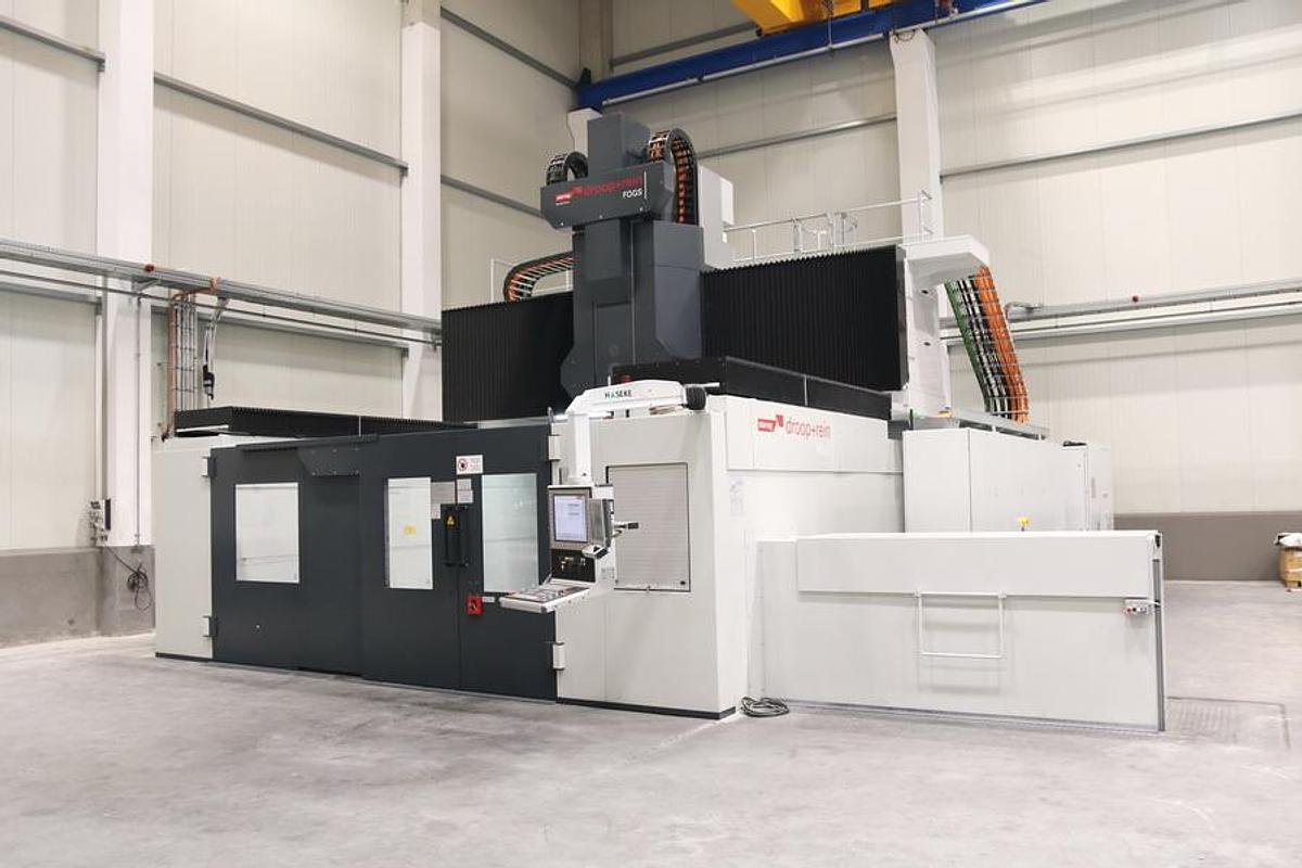 Used Droop + Rein FOGS 40 60 CNC 5-Axis High Speed Gantry Type Machining Center with 2 Spindles