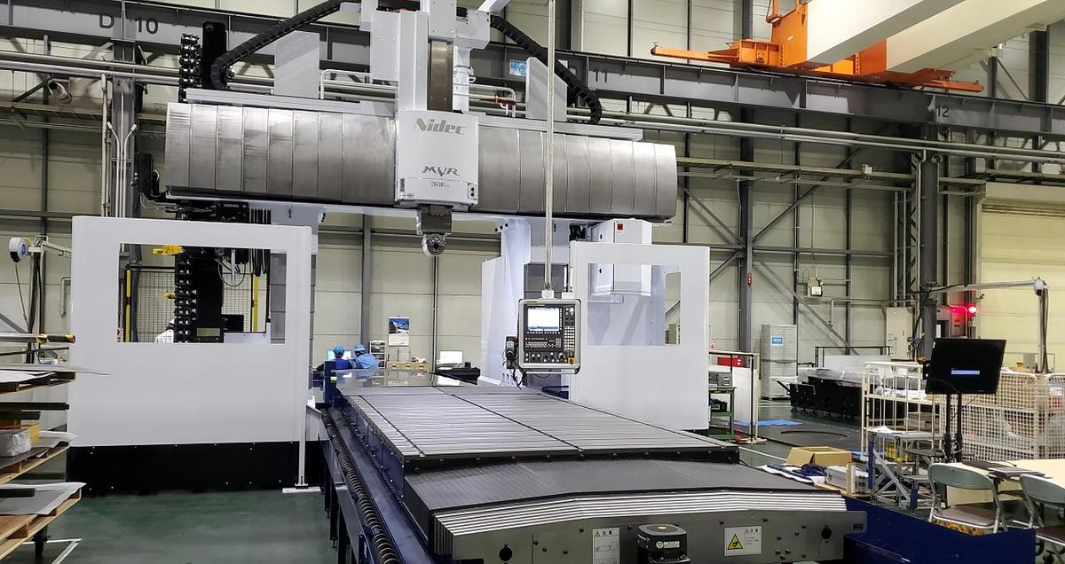 Used Nidec MVR 30EX CNC 5-Face Double Column Bridge Type Multi Machining Center