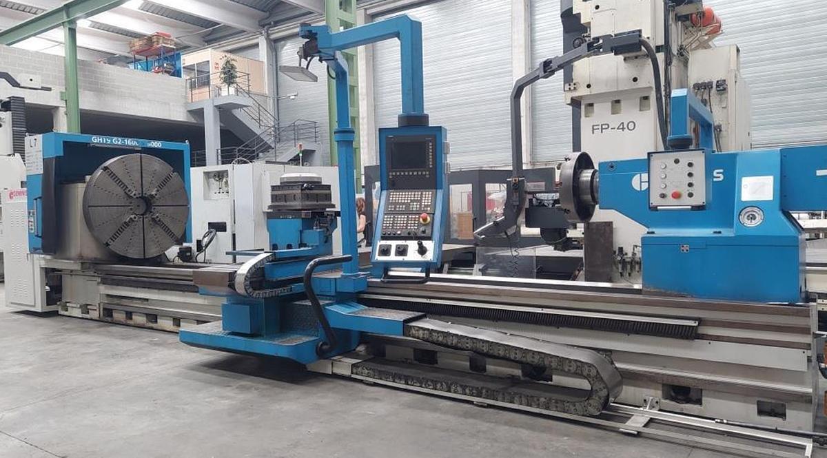 Used 2011 GEMINIS GT9 G2 2000 × 8000 CNC Lathe GEMINIS GT9 G2 2000 × 8000 CNC Lathe