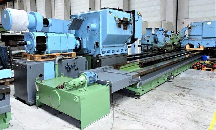 Used Waldrich Siegen DH 1600/35 x 12000 CNC Turbine Shaft / Roll Lathe