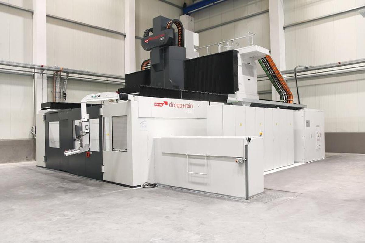 Used Droop + Rein FOGS 40 60 CNC 5-Axis High Speed Gantry Type Machining Center with 2 Spindles