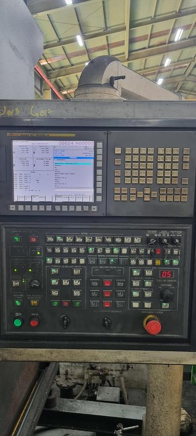 Used HNK VTC 20/25 CNC Vertical Turning Boring & Milling Machine with Live Spindle & Table C-Axis