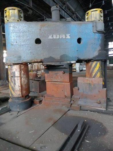 Used ZDAS 1,600 Ton Open Die Hydraulic Forging Press with Manipulator