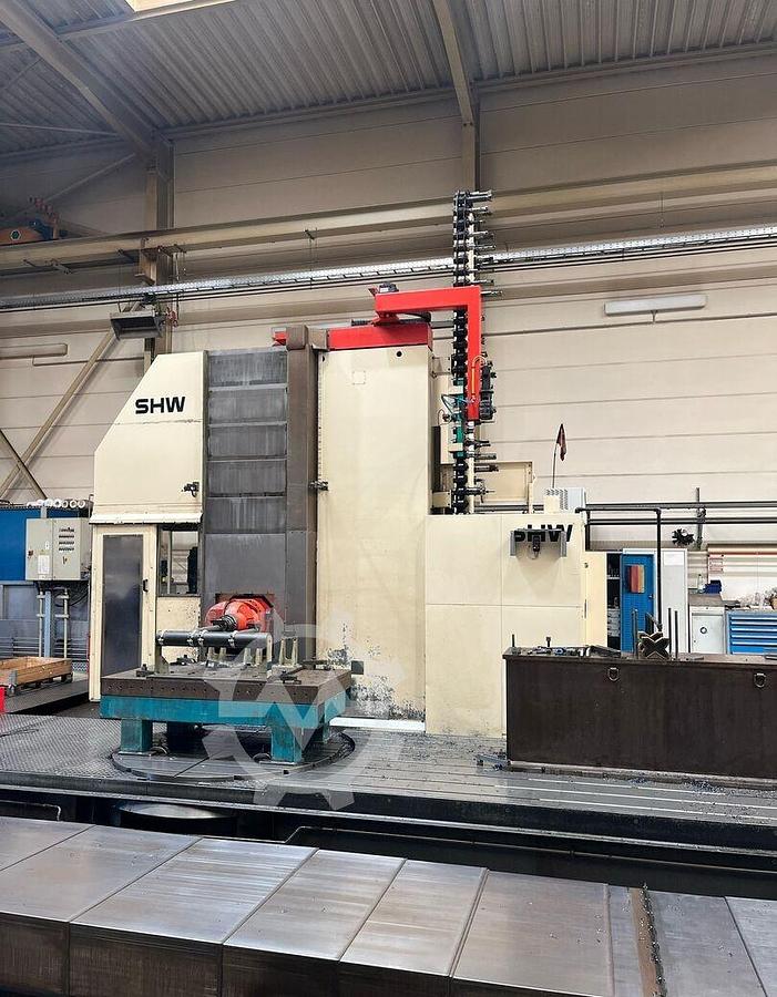 Used SHW UF 6 Doppelstander CNC Floor Type Horizontal Boring Machine with 2 Columns