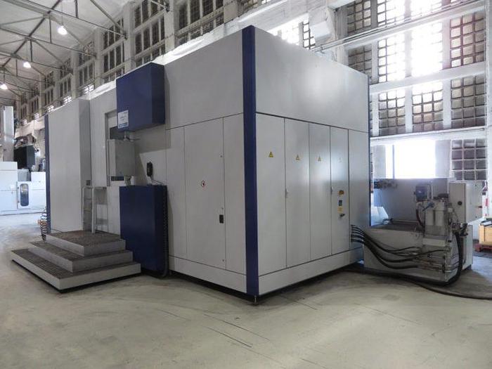Used Schiess Horimill 100 CNC Horizontal Machining Center with 2 Pallets