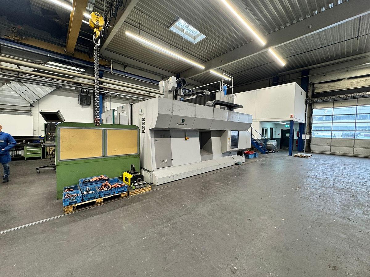 Used Zimmermann FZ 38 CNC 5-Axis Gantry Type Machining Center