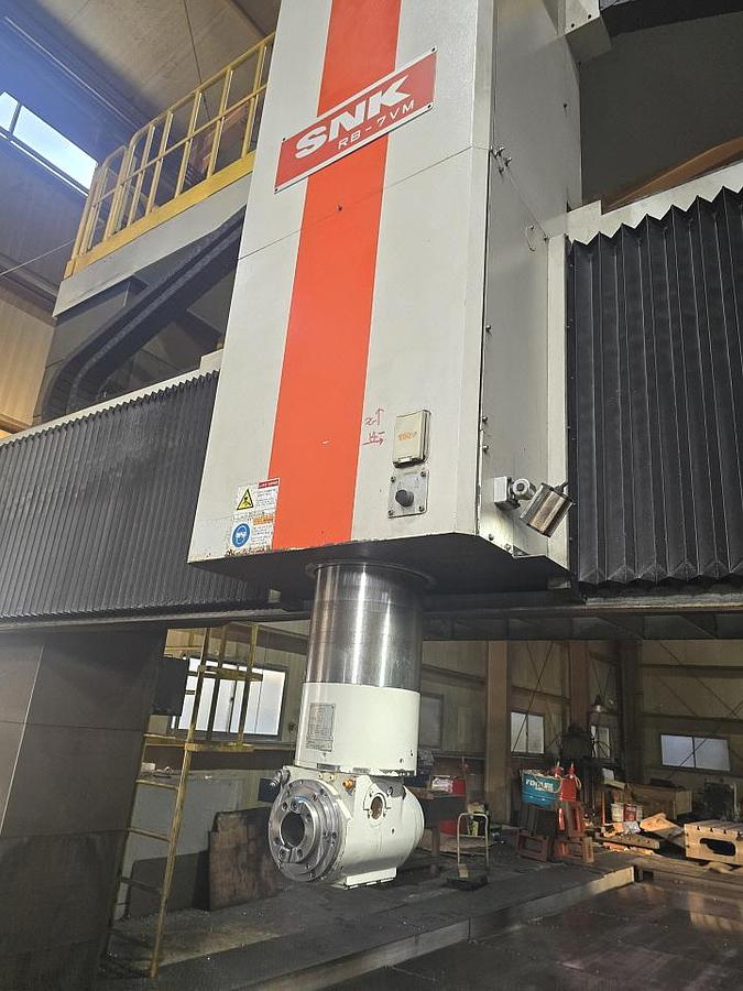 Used 2017 SNK RB7 VM CNC DOUBLE COLUMN HIGH SPEED MULTI CENTER RB-7VM