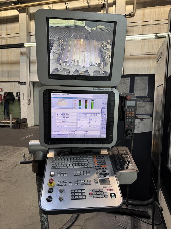 Used DMG DMU 600 G Linear CNC 5-Axis Gantry Milling Machine
