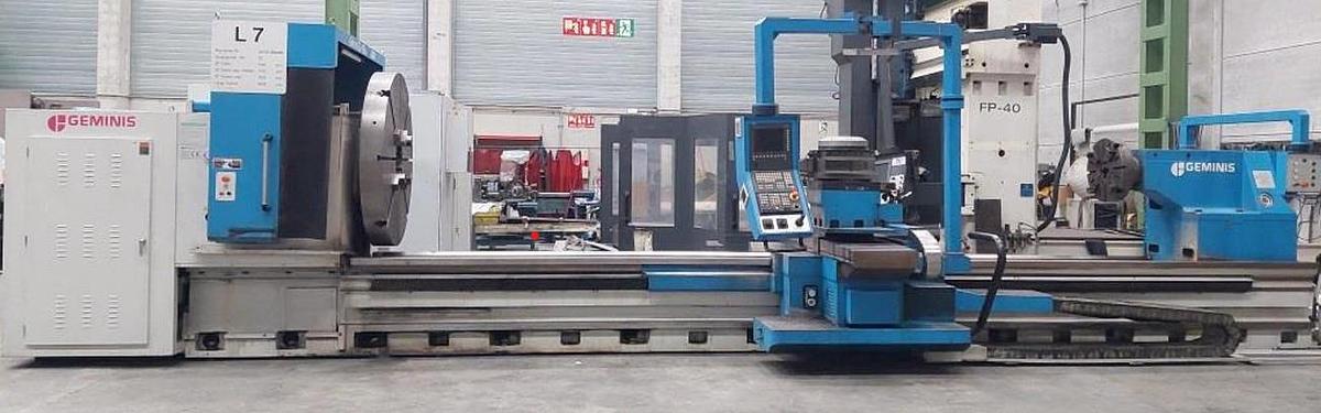 Used 2011 GEMINIS GT9 G2 2000 × 8000 CNC Lathe GEMINIS GT9 G2 2000 × 8000 CNC Lathe