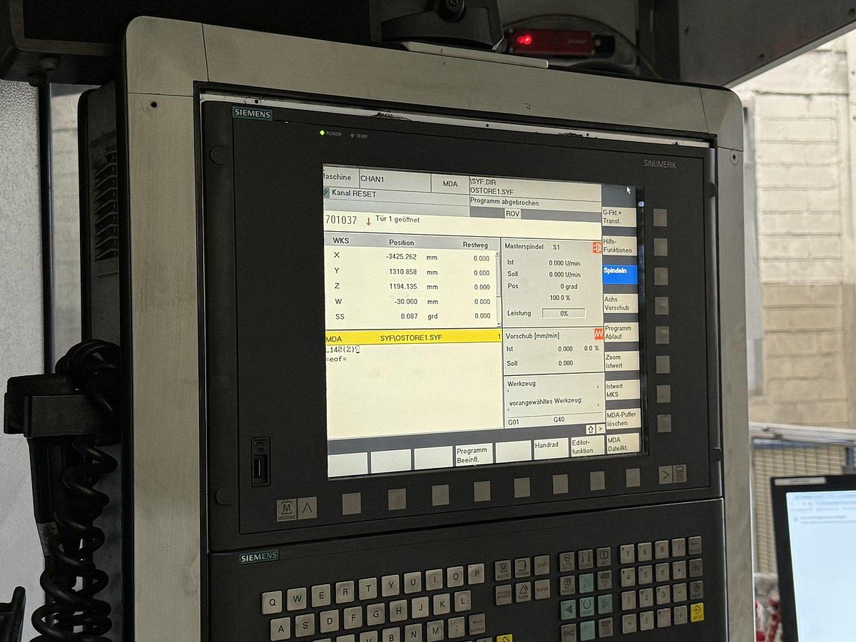 Used Pama Speedram 1000 CNC Floor/Ram Type Horizontal Boring Mill