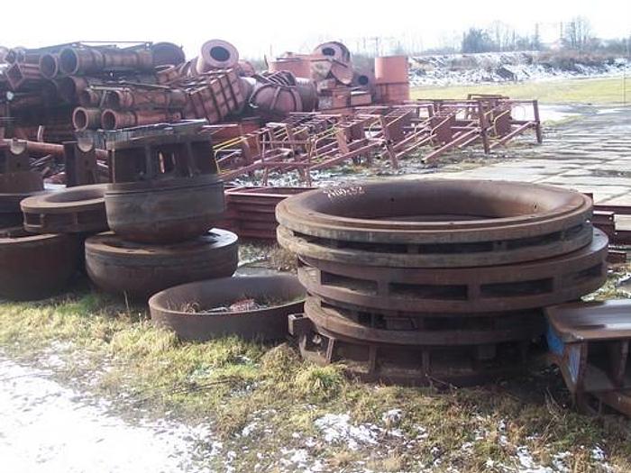 Used 4,000 Ton Hydraulic Dishing Head Press