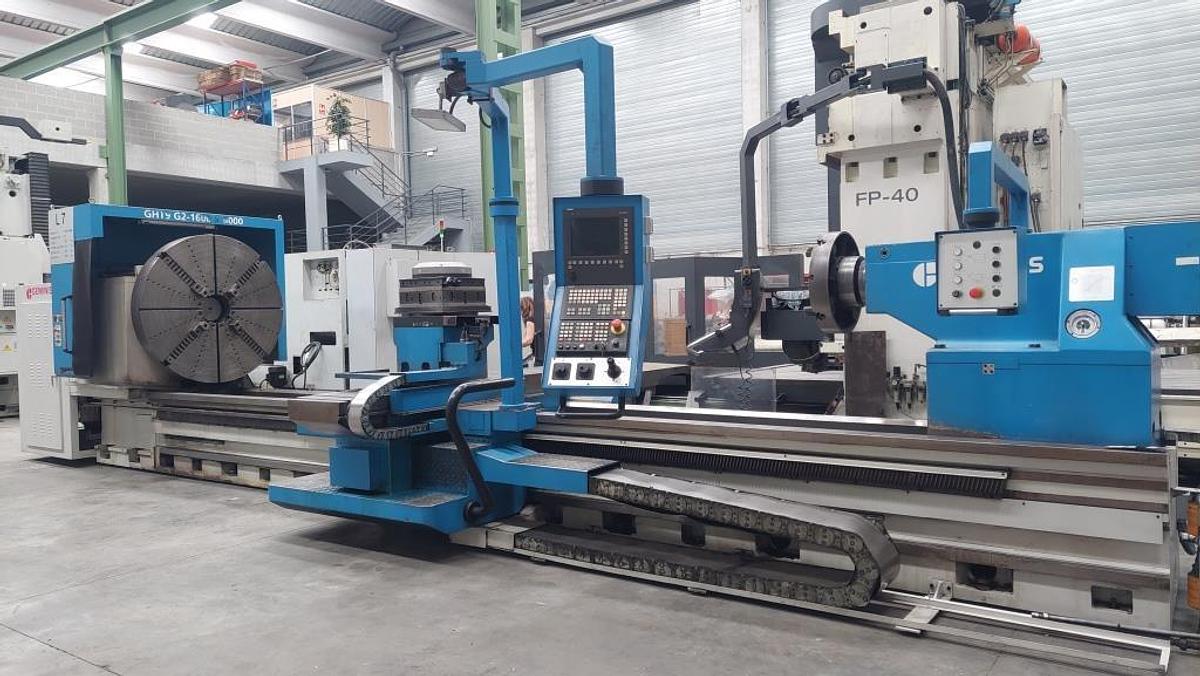 Used 2011 GEMINIS GT9 G2 2000 × 8000 CNC Lathe GEMINIS GT9 G2 2000 × 8000 CNC Lathe
