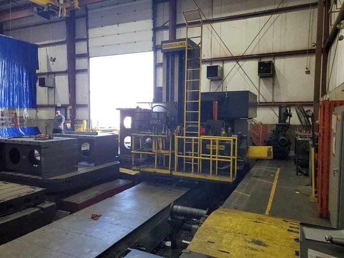 Used Giddings & Lewis G60-FX CNC Floor Type Horizontal Boring Machine