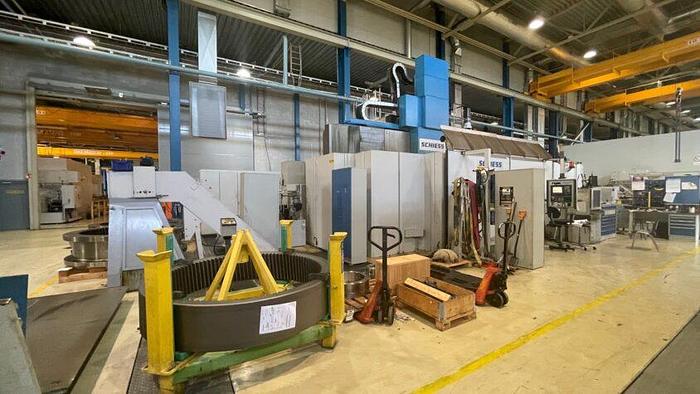 Used Schiess Vertimaster VM 1.25 CNC Double Column Vertical Turning & Boring Machine