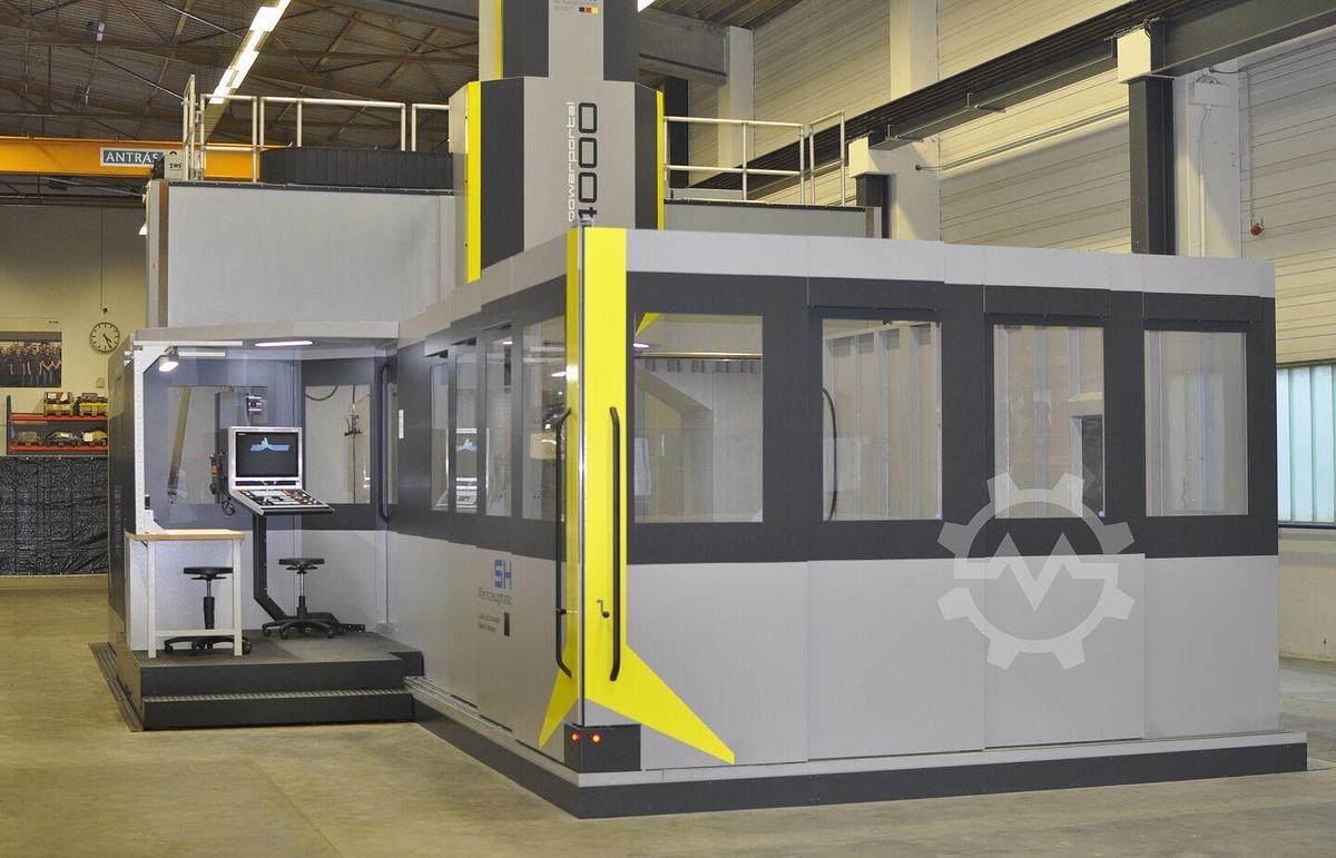 Used SHW PowerPortal 4000 CNC 5-Axis Double Column Planer Type Milling Machine