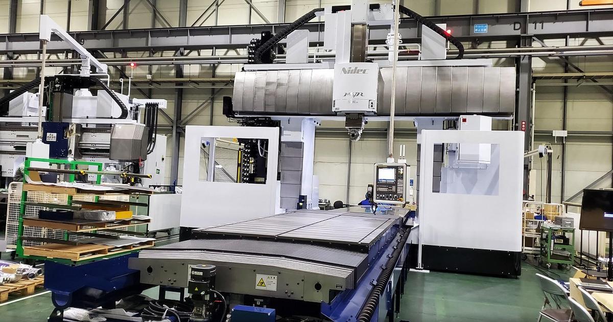 Used Nidec MVR 30EX CNC 5-Face Double Column Bridge Type Multi Machining Center