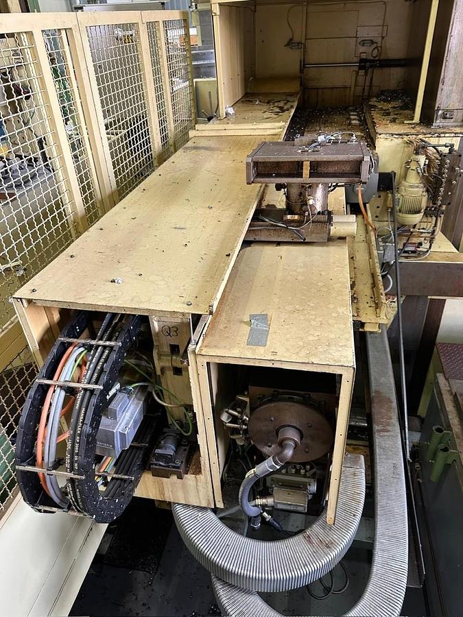 Used Dorries Scharmann Contumat 3 MC: VC 4600/400 CNC Single Column Vertical Turning Machine with Live Spindle Side Head