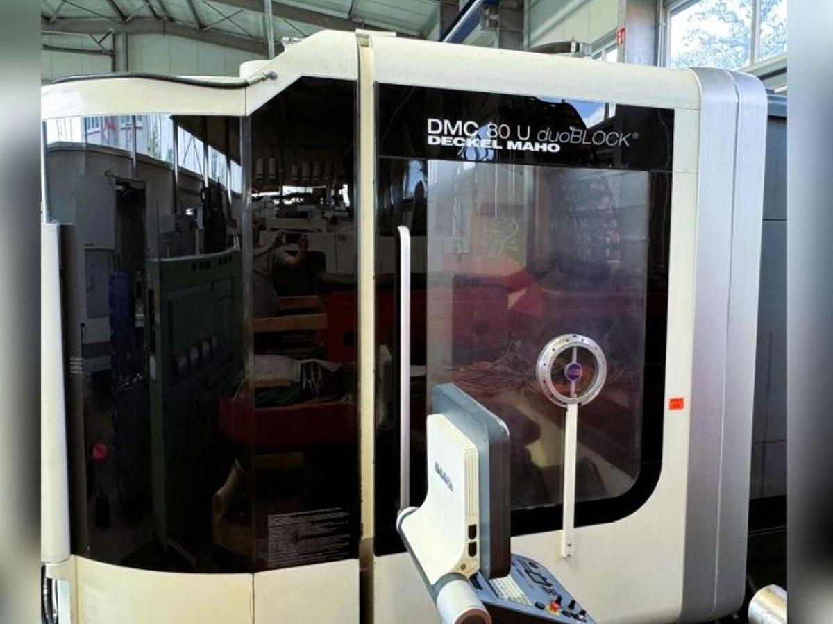 Used DECKEL MAHO - DMC 80U duoBlock 5 Axis Double Pallet Machining Center