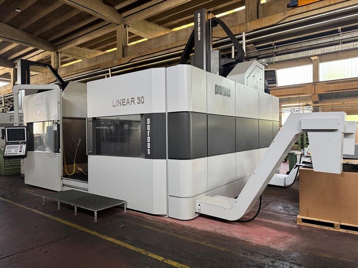 Used Parpas Diamond Linear 30 5-Axis CNC Gantry Type Milling Machine