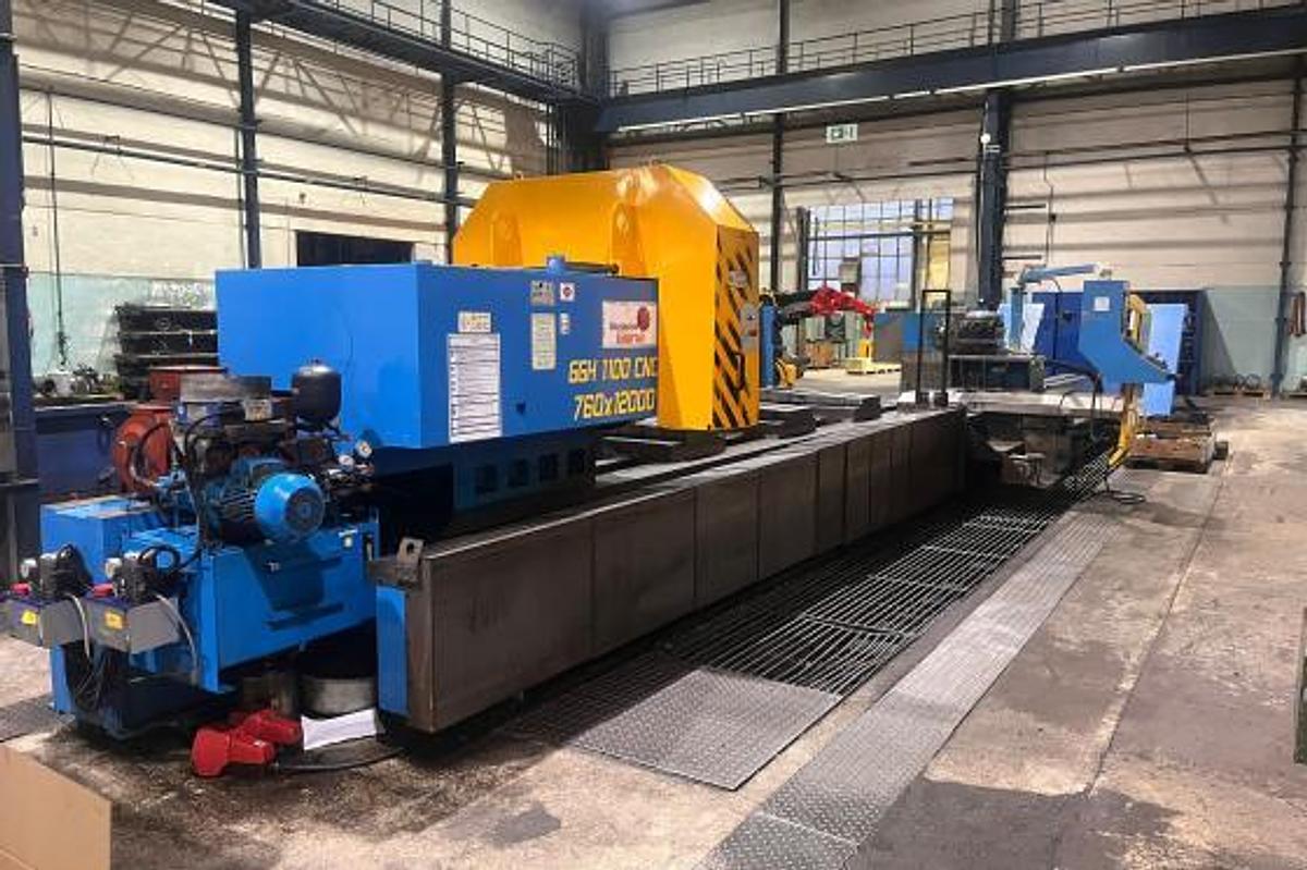 Used Giuseppe Giana GGH 1100/760 x 12000 CNC Horizontal Lathe