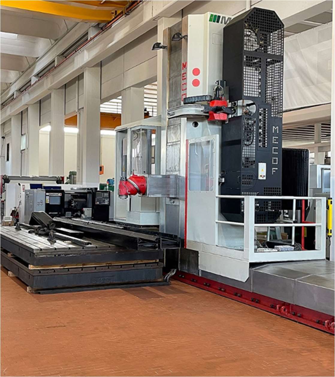 Used Mecof AGILE M3 CNC Floor Type Horizontal Boring Machine
