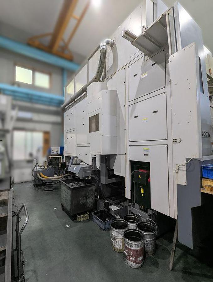 Used Okuma VTM 200YB CNC Vertical Multi-Tasking Machining Center