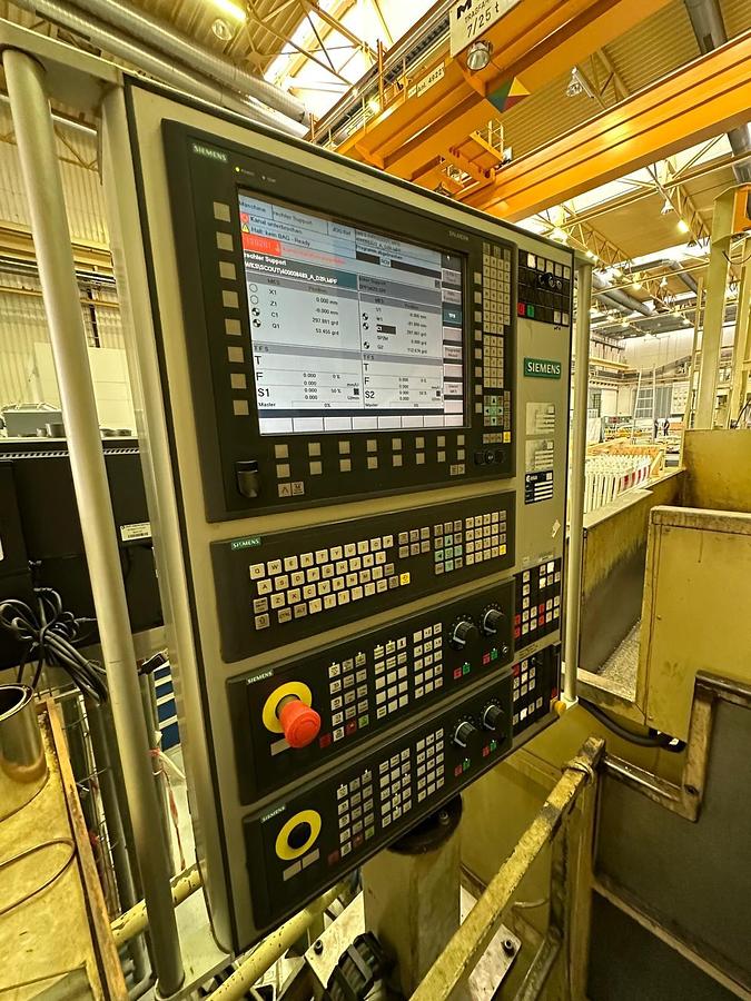 Used Dorries Scharmann Contumat 3 MC VC 4200/360 CNC Vertical Boring & Milling Machine with 2 Rams and Live Spindle