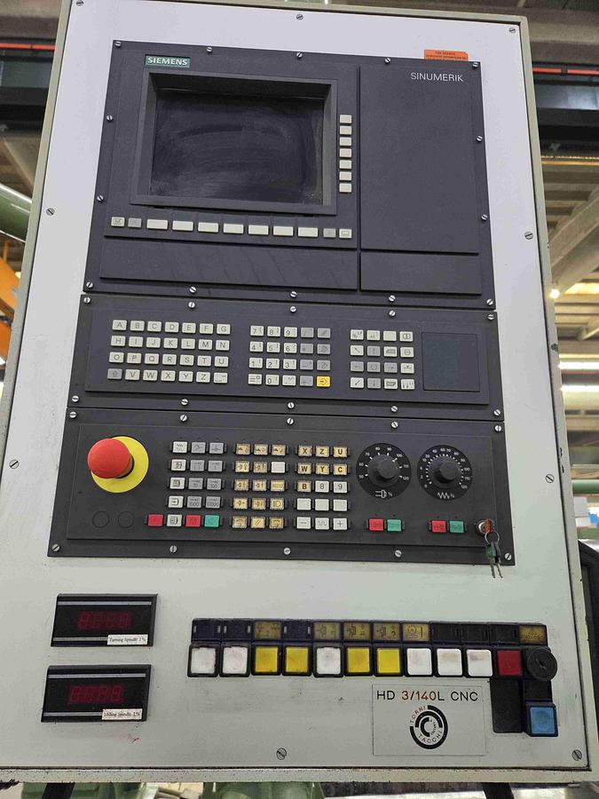 Used Tacchi HD3 / 140L CNC Horizontal Lathe with Live Spindle Milling Tower & C-Axis