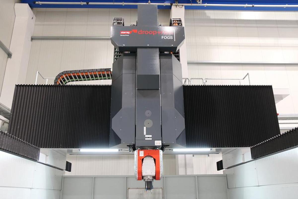 Used Droop + Rein FOGS 40 60 CNC 5-Axis High Speed Gantry Type Machining Center with 2 Spindles