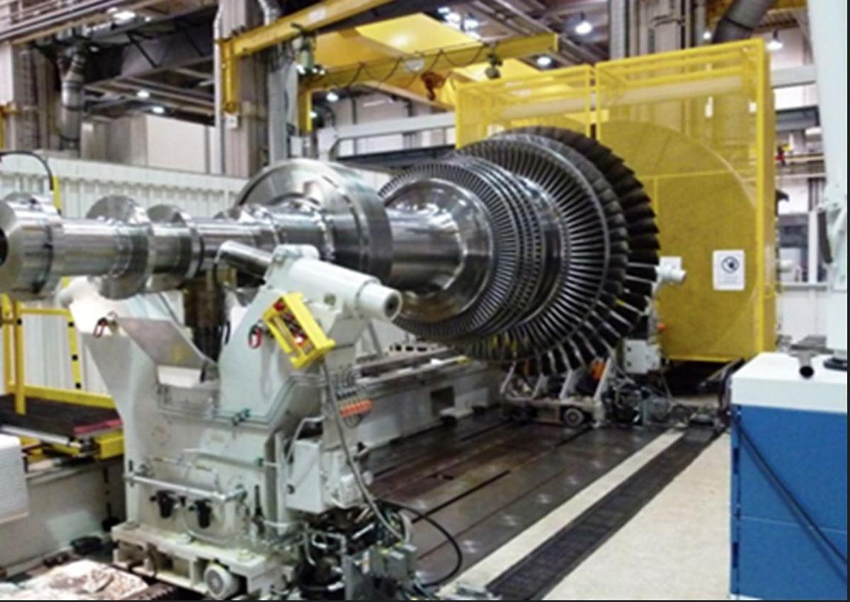 Used Zerbst DXP 5/W15 X 15000 CNC Heavy Duty Horizontal Lathe