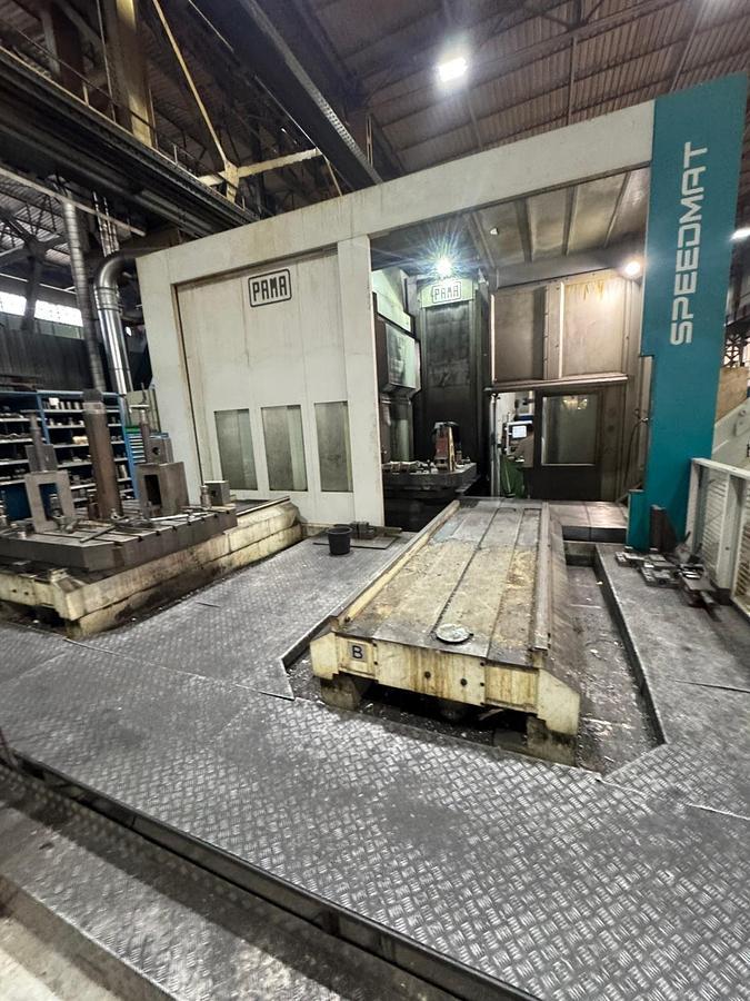 Used Pama Speedmat 3/TR16 CNC Horizontal Machining Center with Pallet & Head Changer