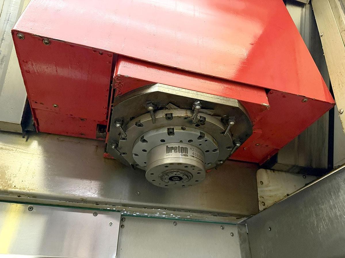 Used 3x Breten 5-Axis Machining Centers with Fanuc Robot Loader 
