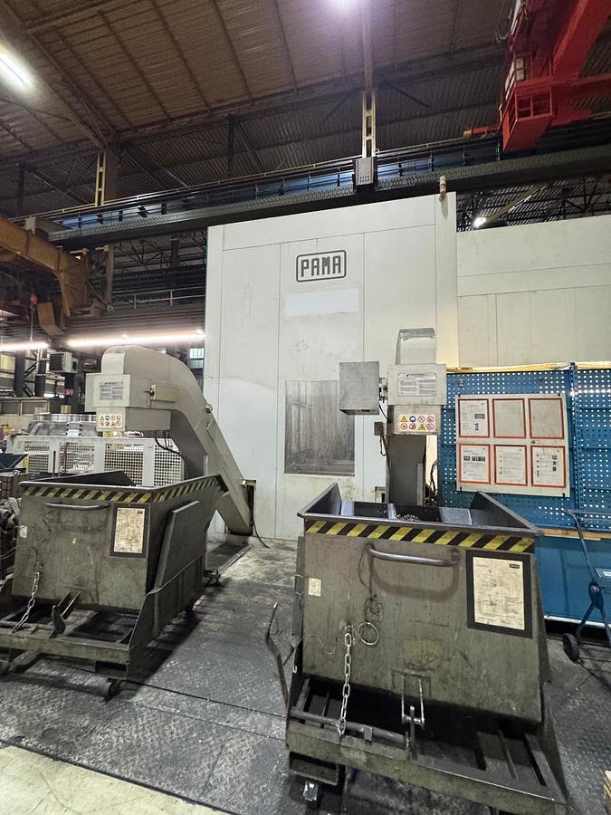 Used Pama Speedmat 3/TR16 CNC Horizontal Machining Center with Pallet & Head Changer