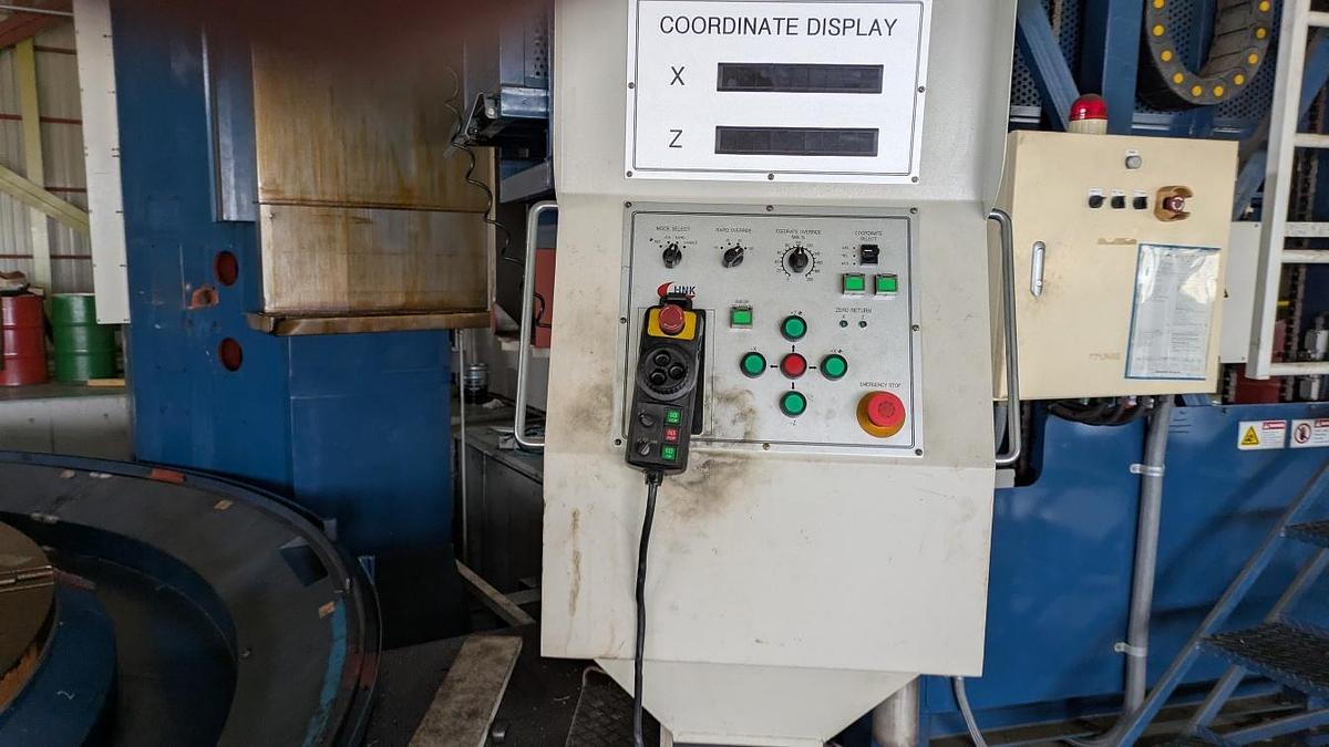 Used HNK NT 60/80 CNC HEavy-Duty Double Column Vertical Turning Machine