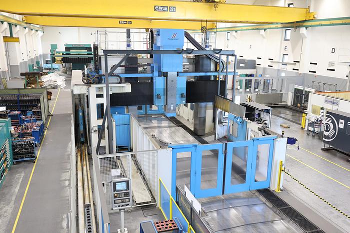 Used Heyligenstaedt Heynumill Ecoflex CNC Double Column Planer Type Milling Machine