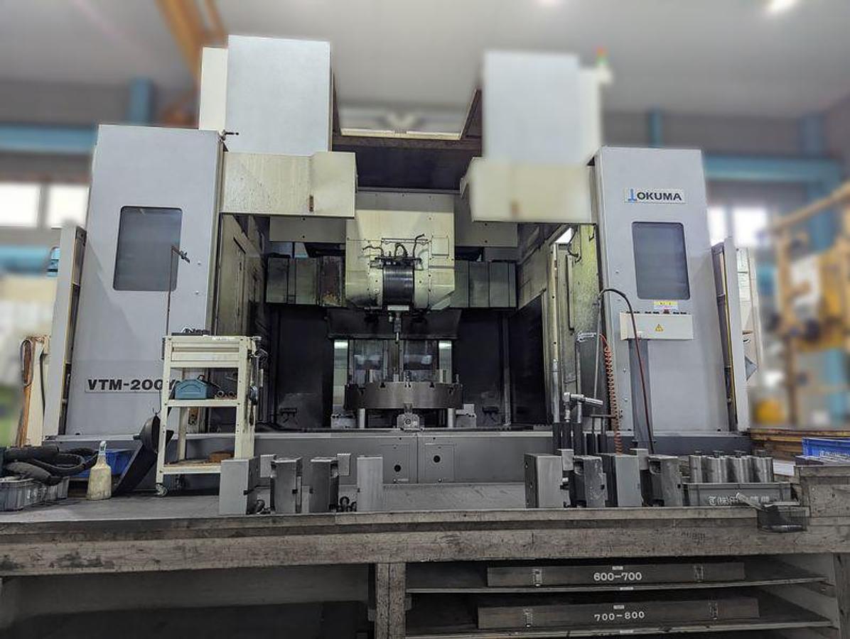 Used Okuma VTM 200YB CNC Vertical Multi-Tasking Machining Center