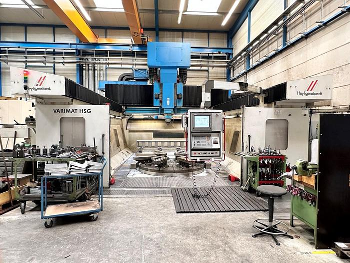 Used Heyligenstaedt Varimat HSG CNC Simultaneous 5-Axis Gantry Milling Machine
