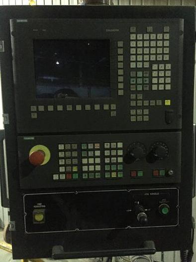 Used Hwacheon Mega 11-260-6T CNC Heavy Duty Horizontal Lathe