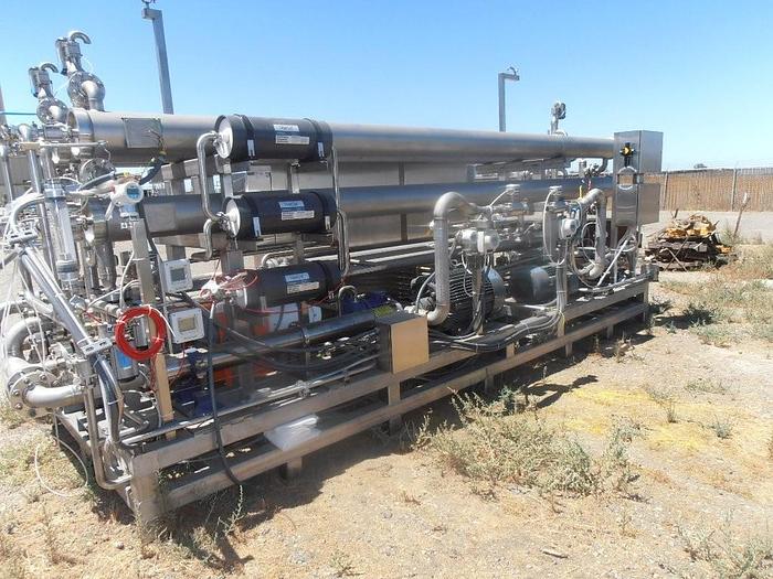 Used Filter, Reverse Osmosis, MSS, S/st, 25 - 35 GPM, 8" Diameter, #C741284