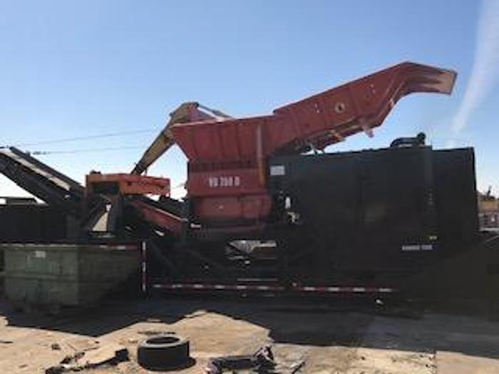 Used Hammel 750D slow speed shredder
