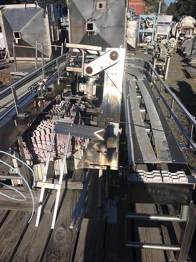 Used Conveyor, Belt, 12" X 25', S/st, (2) 90 Degree Turns, S742166 #S742166