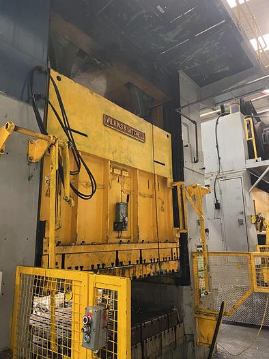 Used Wilkins & Mitchell 450-ton Single Action Mechanical Press