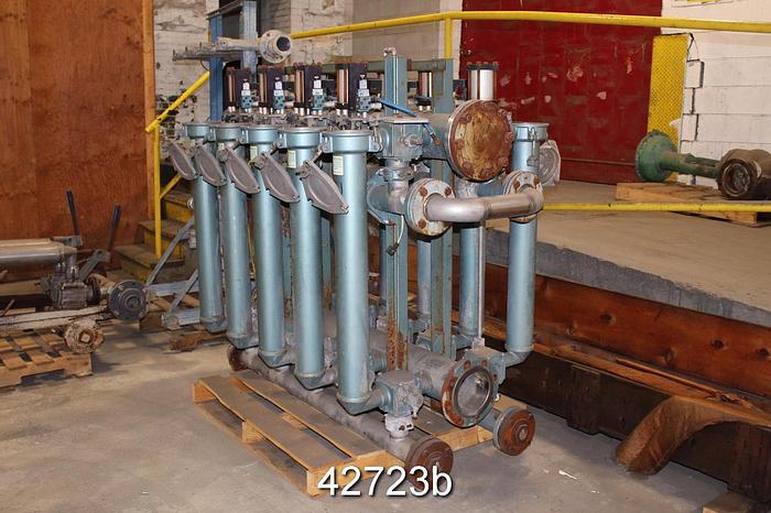 Used Ronningen Petter F-Series 3300 10-bank Canister Filter #42723